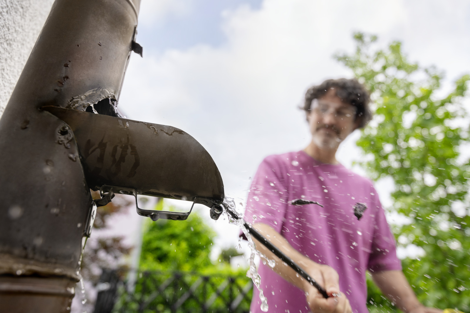 Pipe cleaning nozzle Pipe cleaning nozzle